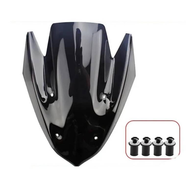 Windabweiser Motorrad Motorrad Windschutzscheibe Windschutz Windabweiser ABS Wind Schild Spoiler FÜR SU&ZUKI GW250 Gw250 FÜR BN600 von JURTBGF