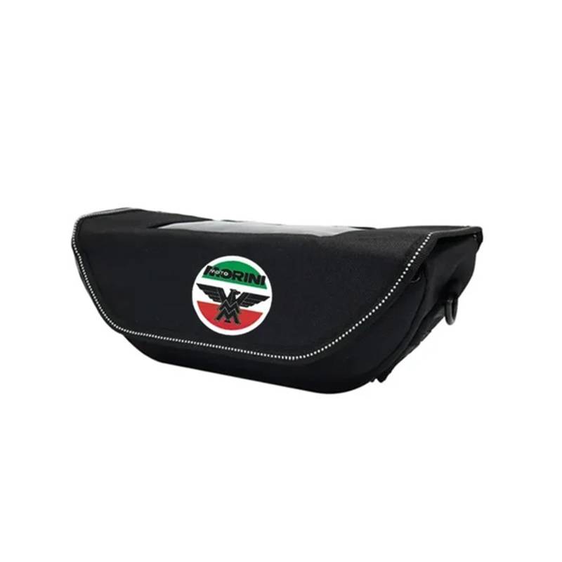 Lenkertasche für Motorräder Für Moto Morini X-Cape 650 X-Cape 649 Motorrad wasserdichte Und Staubdichte Lenker Lagerung Tasche Motorrad Lenker Reisetasche(L) von JUSTCATYS