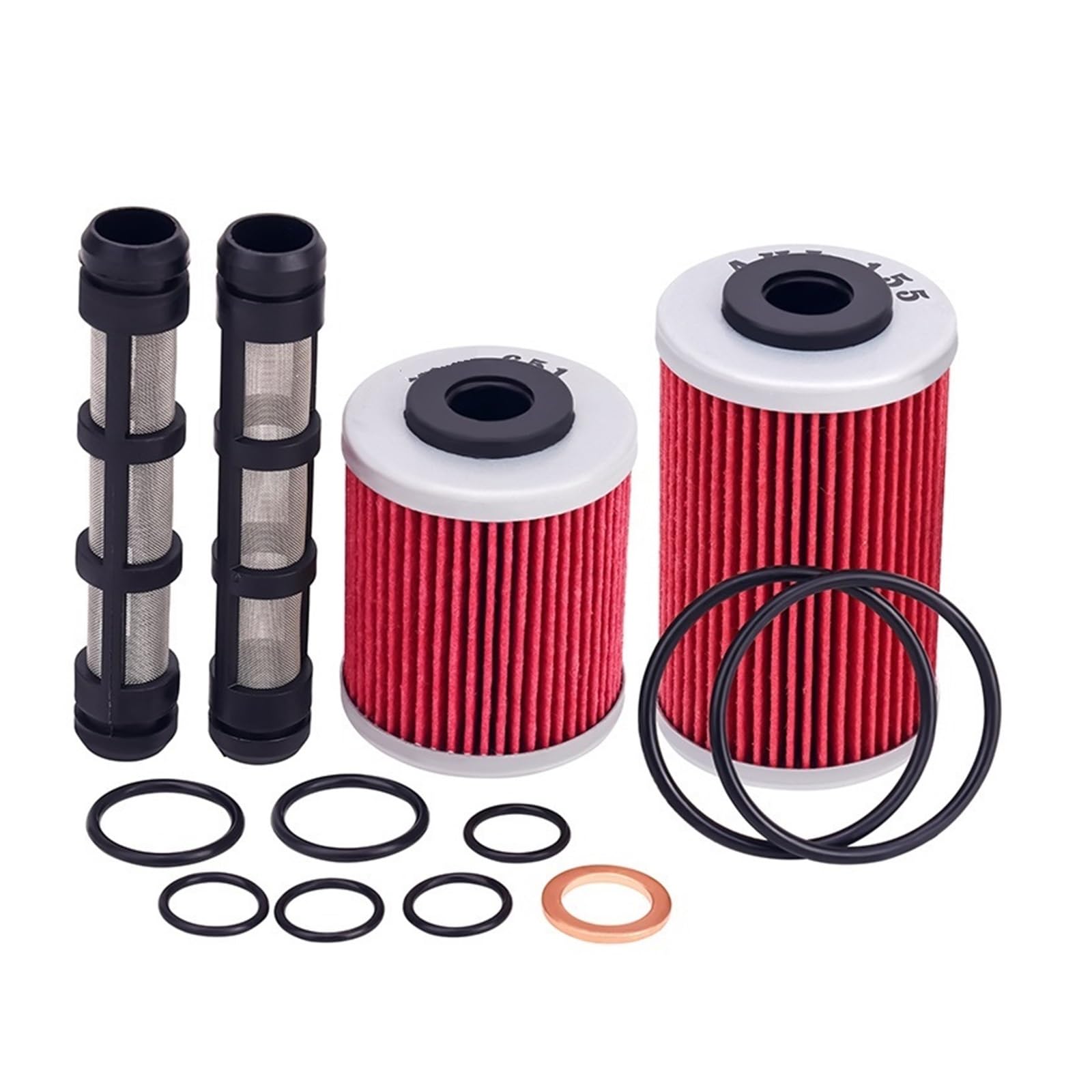 Motorradzubehör Ölfiltersatz for 690 Enduro R SMC 2012 2013 2014 2015 2016 2017 2018 2019 2020 7503804611 von JUWTEEI