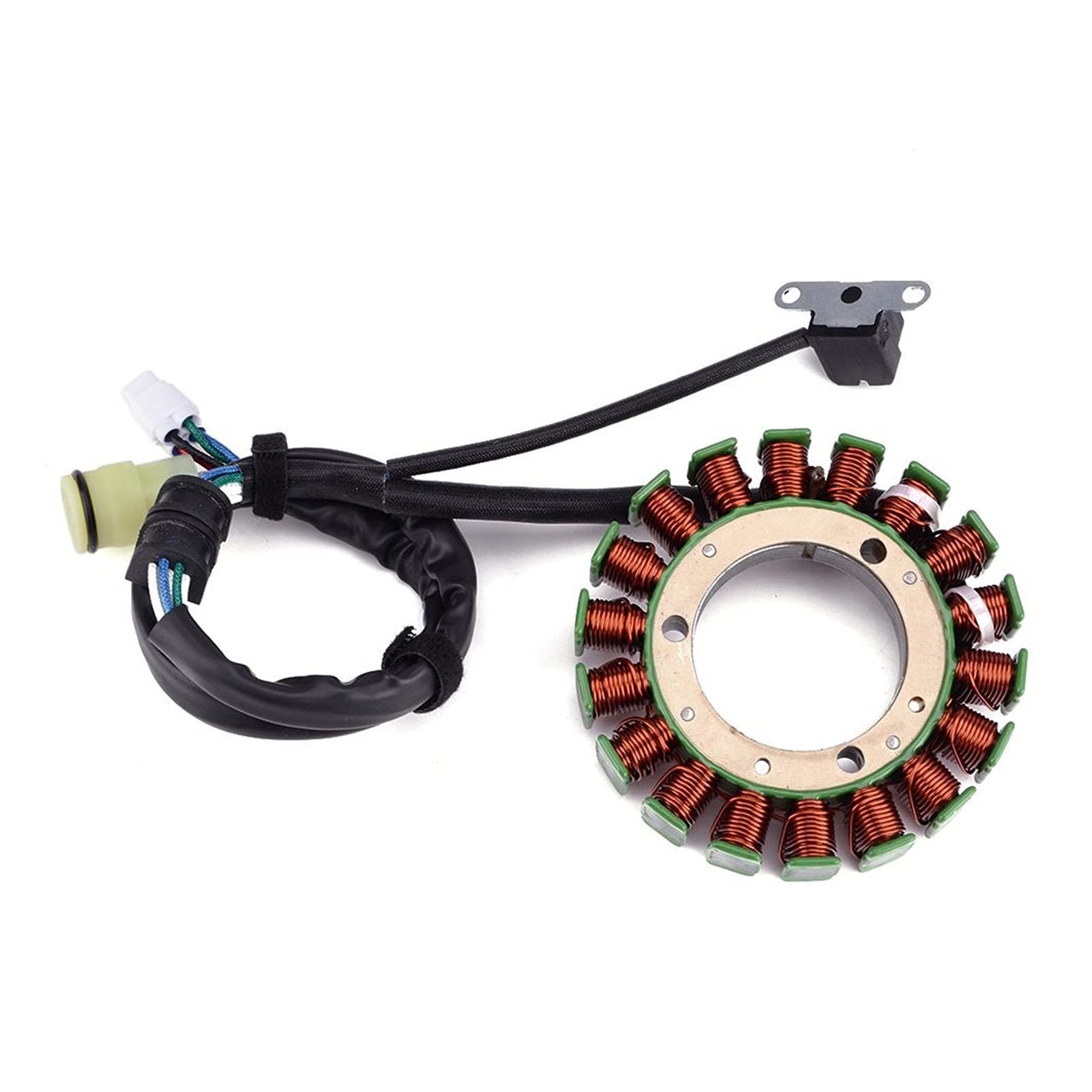 JUXERP Magneto Generator Stator Spule, for Yamaha, YFM350A YFM350FWA YFM400F YFM450FWA YFM660FA Grizzly 350 400 660 2 4 WD Hunter IRS Motorrad-Magneto-Statorspule von JUXERP