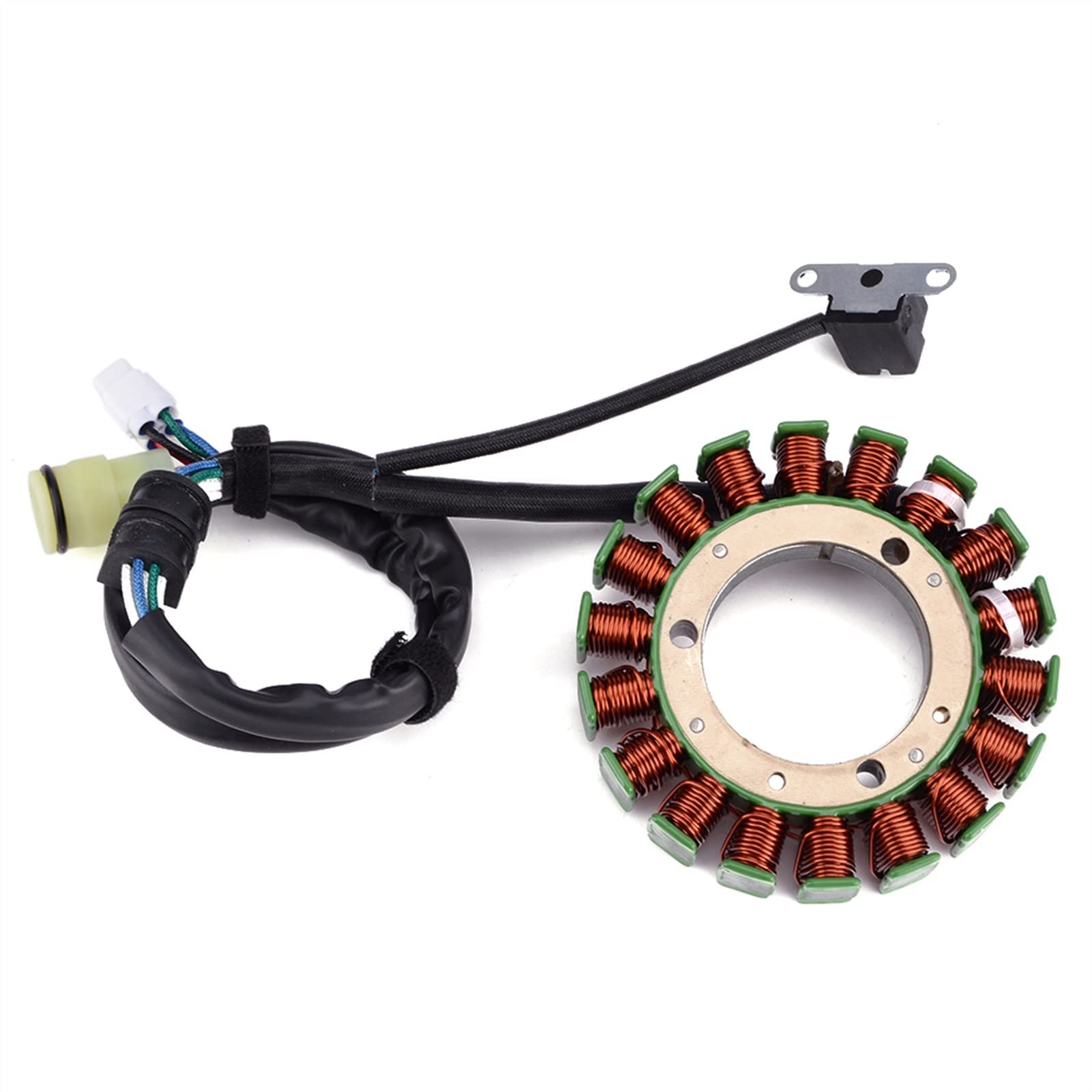 JUXERP Magneto Generator Stator Spule YFM 350 A/FWA YFM400F YFM450 FWA YFM660 FA Grizzly 350 400 450 660 IRS Hunter 2WD 4WD Motorrad-Magneto-Statorspule von JUXERP