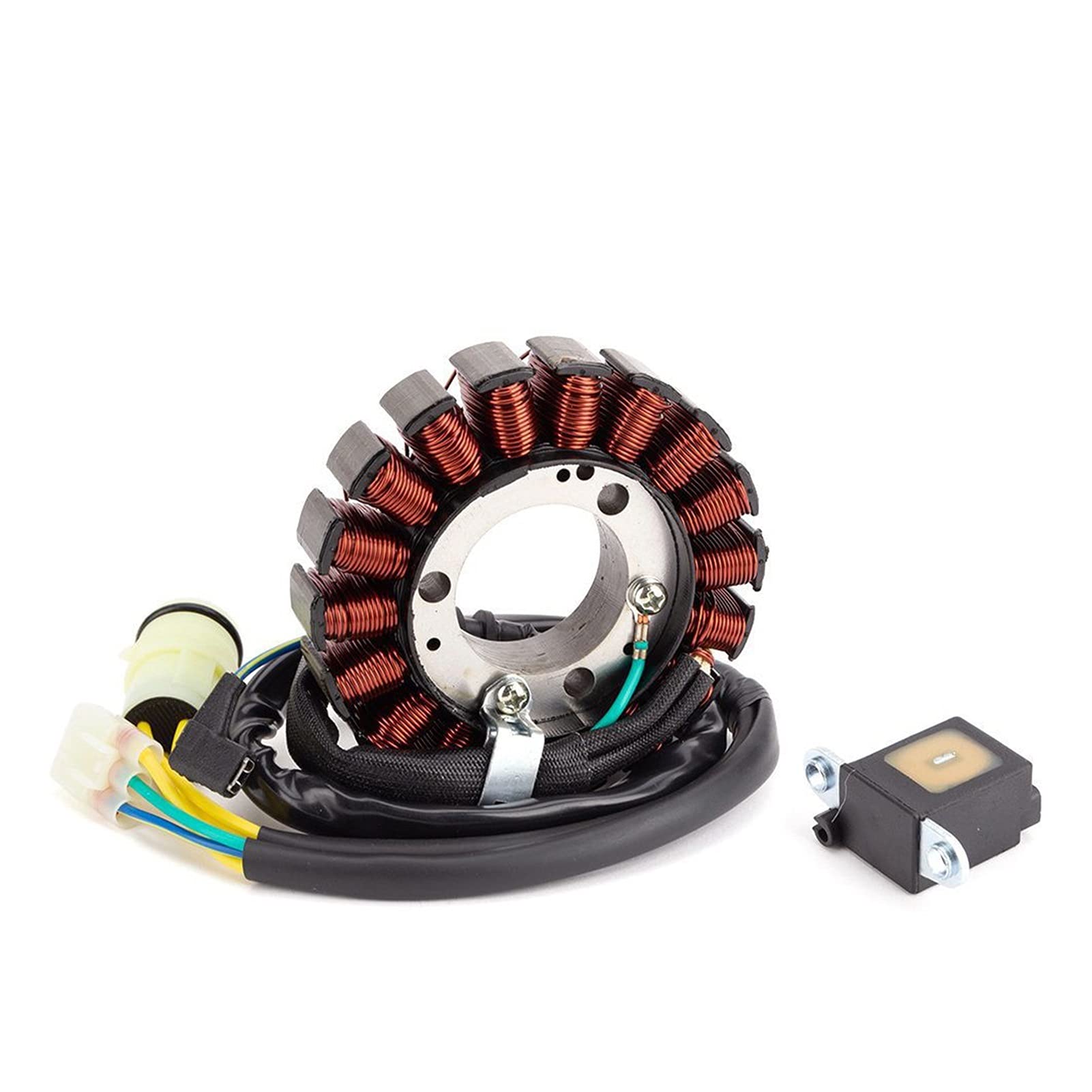 JUXERP Motorrad Generator Stator Spule Foreman 2X4 4X4 TRX300 BigRed 300 FourTrax 300 1988-2000 31120-HC4-003 Motorrad-Magneto-Statorspule von JUXERP