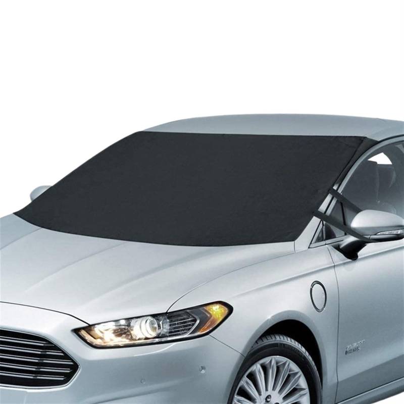 Autoscheiben Sonnenschutz, Windschutzscheibe Sonnenschutz, UV-Schutz für Sommer, Faltbares Design für, die Meisten Autos und SUV(Black 3) von JUZBOM