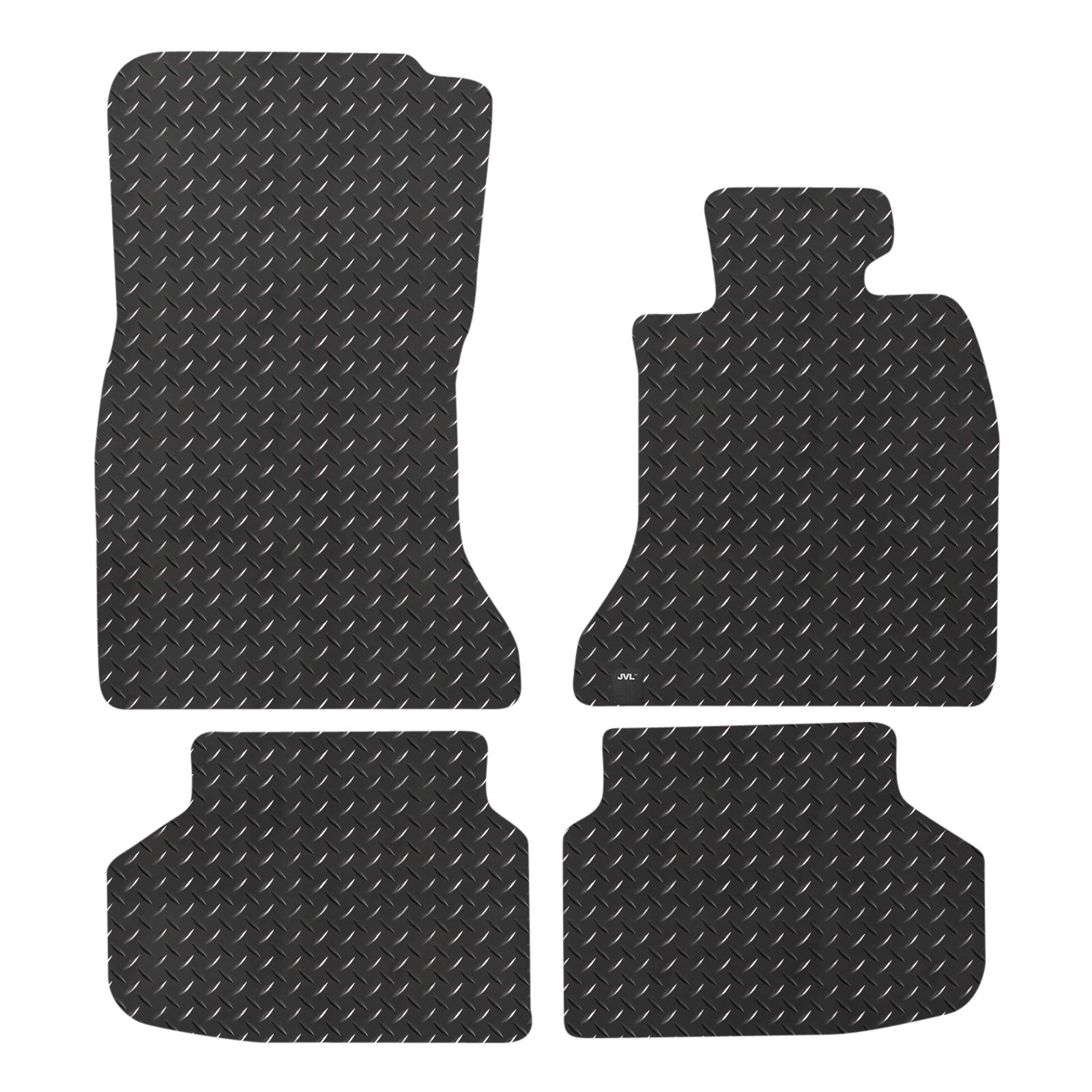 JVL Automatten-Set aus Gummi für 7er-Serie F01/F02 Facelift 2012–2015, Schwarz von JVL