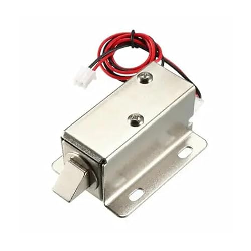 1pc DC 12V 0.6A 11.4mm Electromagnetic Solenoid Lock Assembly for Electirc Door Lock Motor Starters von JVNTOPIHW