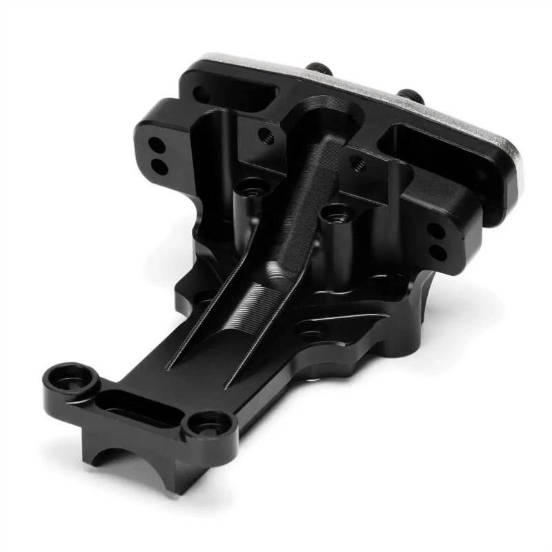 JVRWSC Für Traxxas 1/5 Für X-Maxx 1/6 Für XRT 8S 7726 7720 7727X Metall Schott Vorne Hinten Oberen Differential Abdeckung Ersatz RC Auto Teile RC Spielzeugautoteile(Black,Front) von JVRWSC