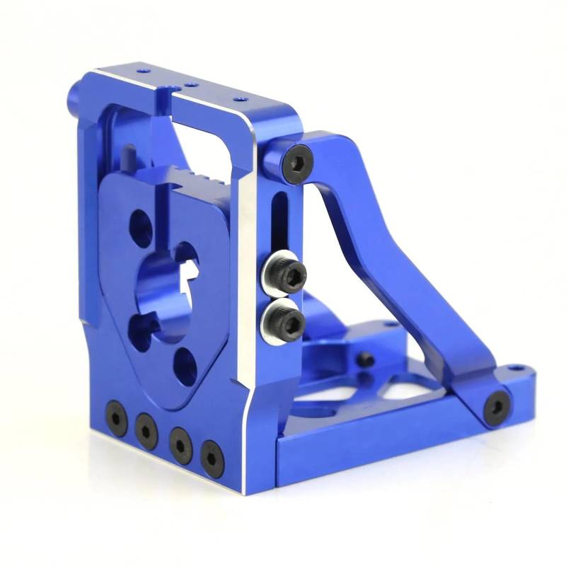 JVRWSC Für Traxxas 1/5 Für X-Maxx 6S 8S 1/6 Für XRT Metall Verbesserte Motor Halterung Sitz Schnelle Disassembley Ersatz RC Auto Upgrade Teile RC Spielzeugautoteile(Blue,Motor Mount Seat) von JVRWSC