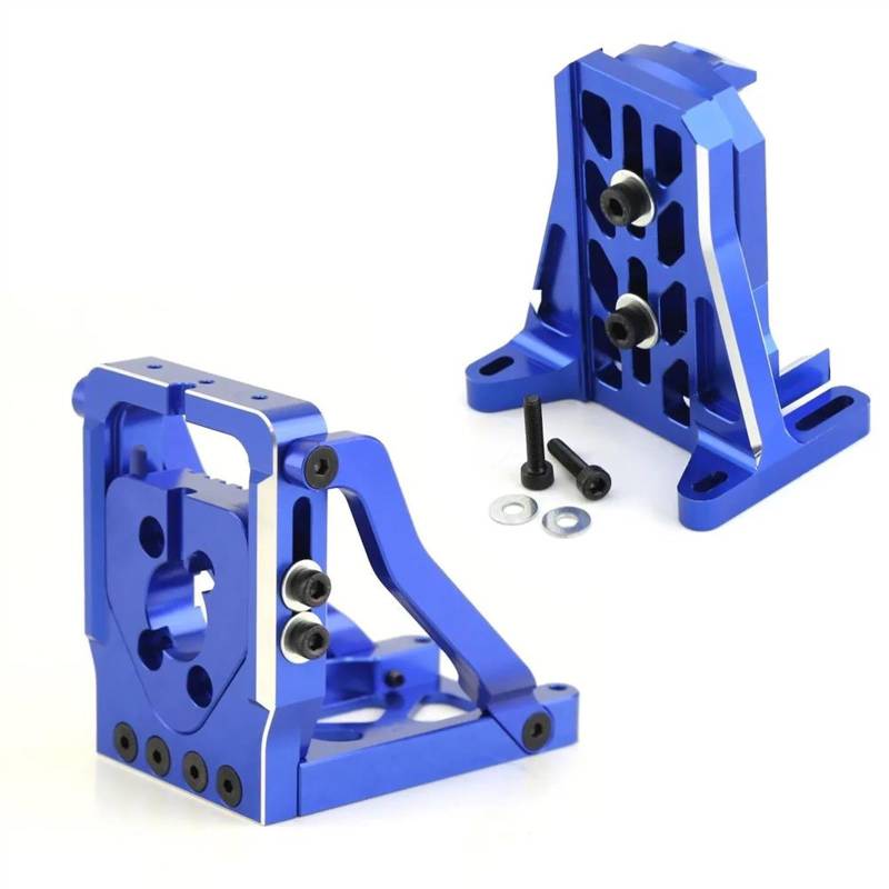 JVRWSC Für Traxxas 1/5 Für X-Maxx 6S 8S 1/6 Für XRT Metall Verbesserte Motor Halterung Sitz Schnelle Disassembley Ersatz RC Auto Upgrade Teile RC Spielzeugautoteile(Blue,Set) von JVRWSC