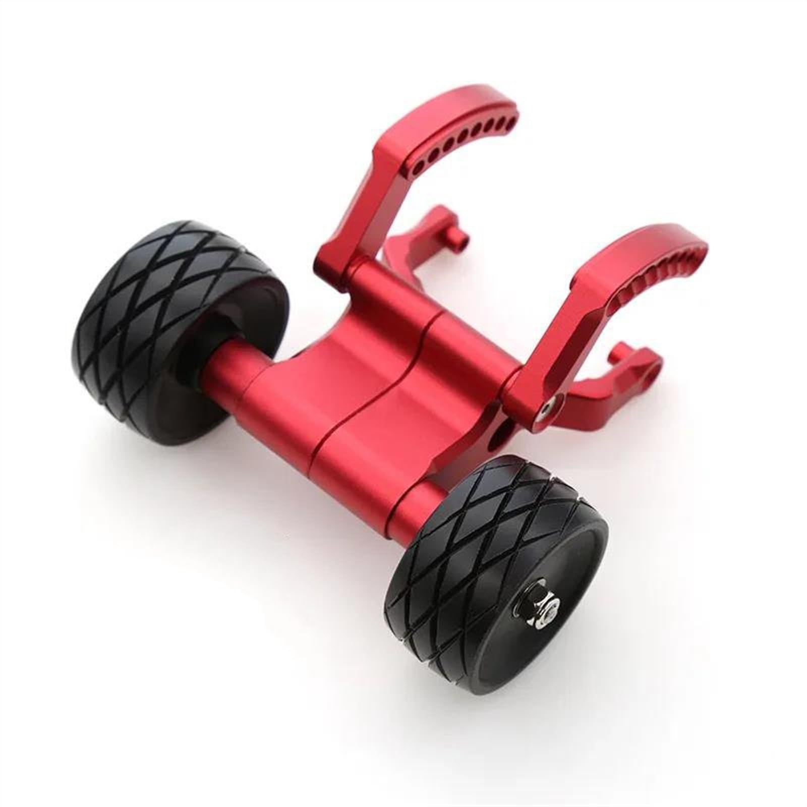 JVRWSC Für Traxxas Für E-Revo 2,0 86086-4 56087-1 Für Monster Truck 1/10 Metall Wheelie Bar RC Auto Upgrade Teile Modifikation Auto Zubehör RC Spielzeugautoteile(Red) von JVRWSC