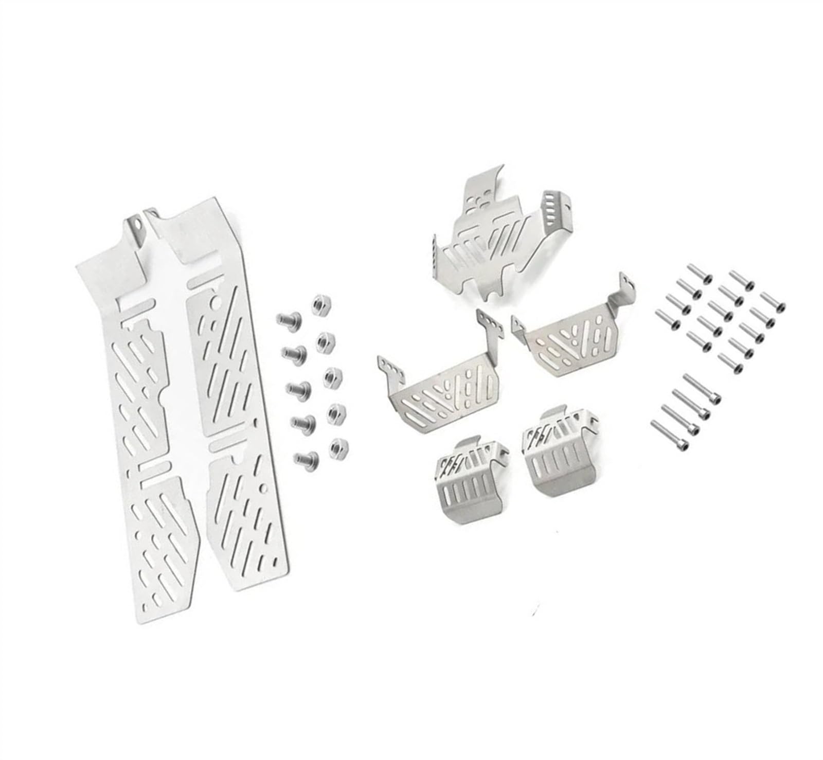 JVRWSC Für Traxxas Für TRX4 Für Defender 1/10 RC Für Chassis Rüstung Set Sportwagen Skid Plate Sportkarosserie RC Autoteile Ersatz Autozubehör RC Spielzeugautoteile(Size 1) von JVRWSC