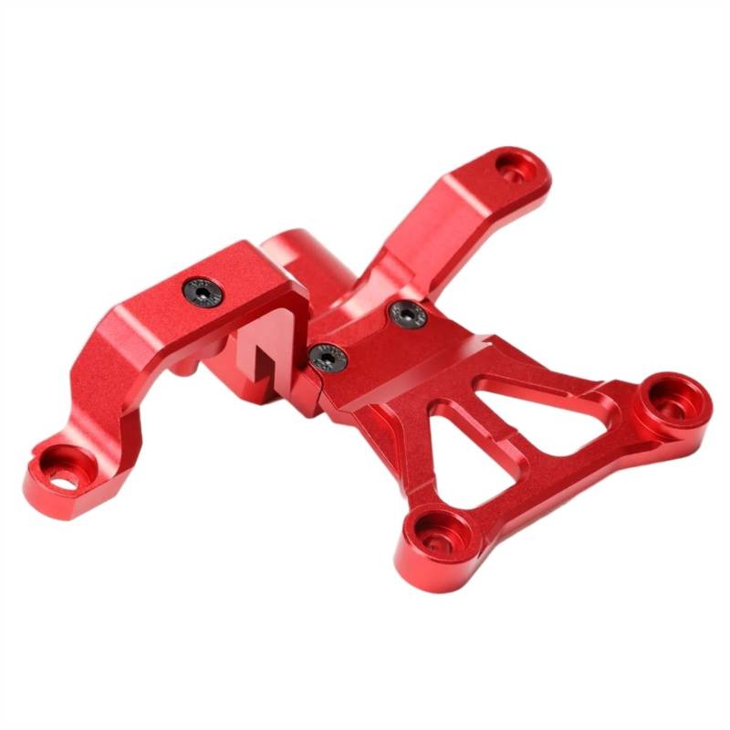 JVRWSC Für Traxxas Für X-Maxx 6s 8s 77086-4 1/5 Lenkung Bellcrank Unterstützung 7746 Ersatz RC Auto Teile Upgrade Auto Zubehör RC Spielzeugautoteile(Red) von JVRWSC