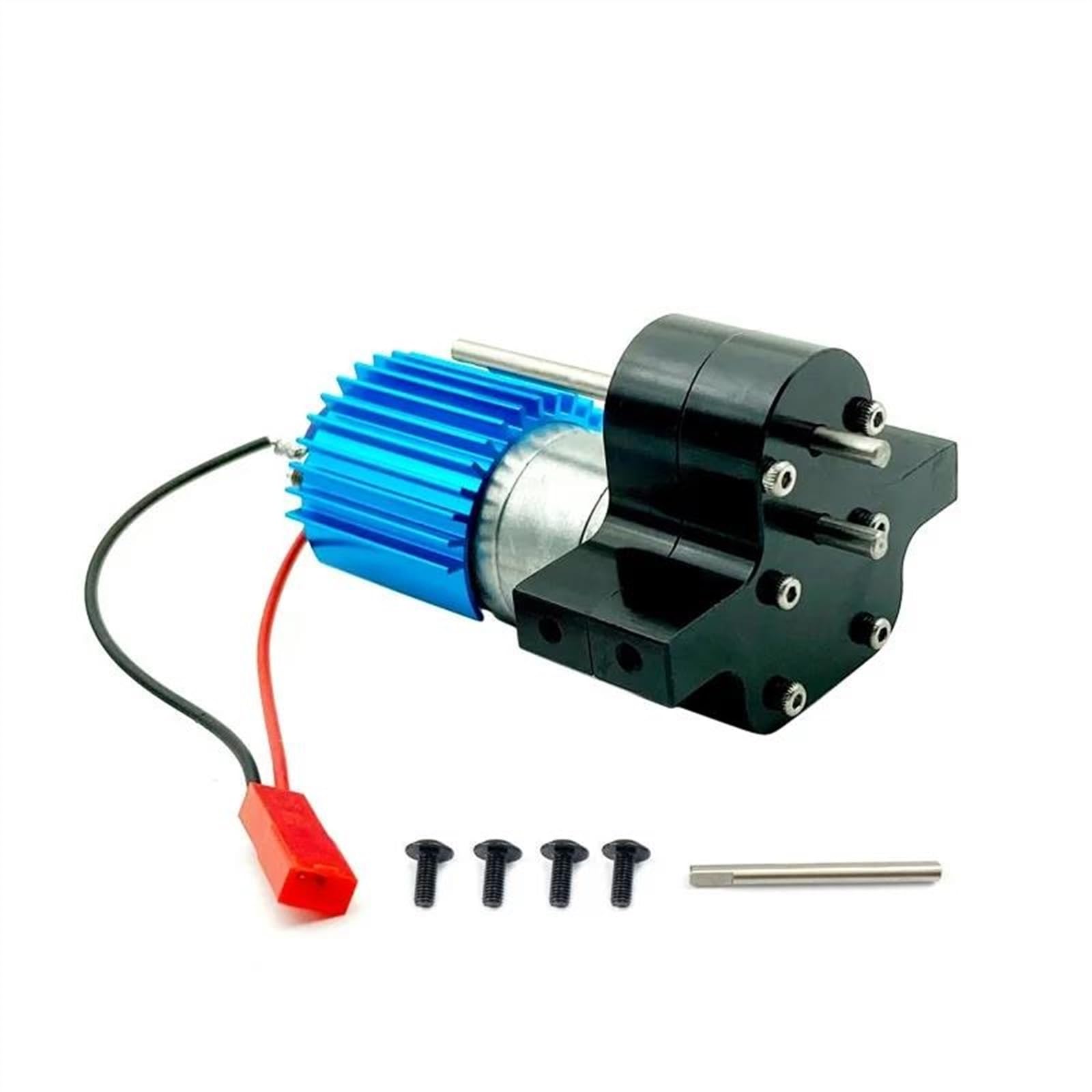 JVRWSC Für WPL B24 B36 B14 B16 C14 C24 C24-1 C34 C44 Für MN D90 D99 D91 D96 MN99S MN98 370 Motor Getriebe Getriebe Box RC Auto Upgrades Teile Zubehör RC Spielzeugautoteile(Black) von JVRWSC