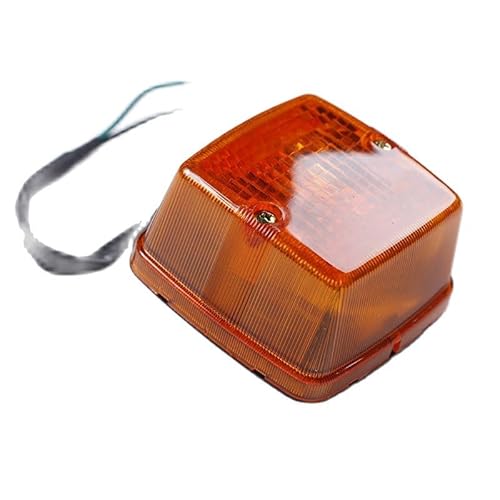 JWDAWN WDAWN Blinkerleuchte 0009741028 für Linde Gabelstapler E25 E35 S30, 2 Stück/Packung 12 V Blinker Lampe Lenkung Connering Lights von JWDAWN