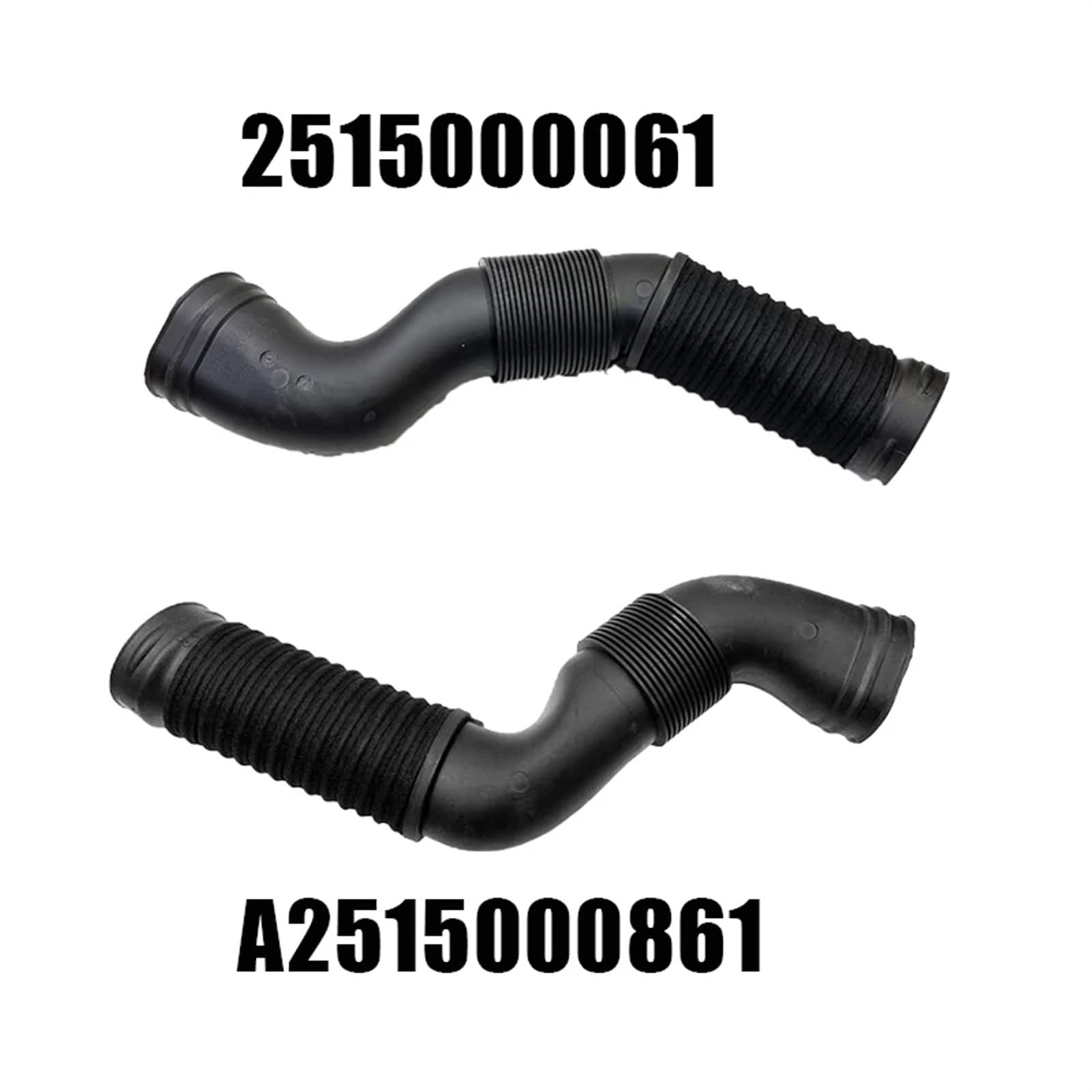 Luftfilter-Ansaugschlauch 1 Paar Luftansaugrohr rechts und links 2515000061 A2515000861 / Passend for Mercedes Benz W251 R350 Luftkanalschlauch Autozubehör Ansaugschlauch Luftfilter für von JXMFKBB