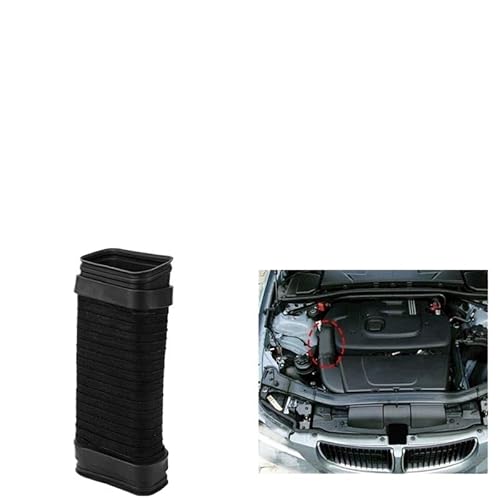 Luftfilter-Ansaugschlauch Gummi-Staubschutz for Automotor-Luftansaugschlauch 13717795284 / Passend for BMW 3er-Serie E90 E91 318D 320D 2004-2008 Ansaugkanalrohr Ansaugschlauch Luftfilter für von JXMFKBB