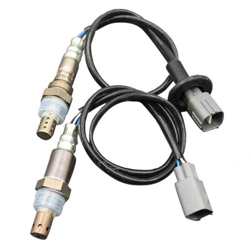 Sauerstoffsensor für Kraftfahrzeuge 2 Stück Sauerstoff-O2-Sensor 1 & 2 / passend for 04–07 2008 2009 Toyota Prius 1,5 l Oben + unten Sauerstoffsensor von JXMFKBB