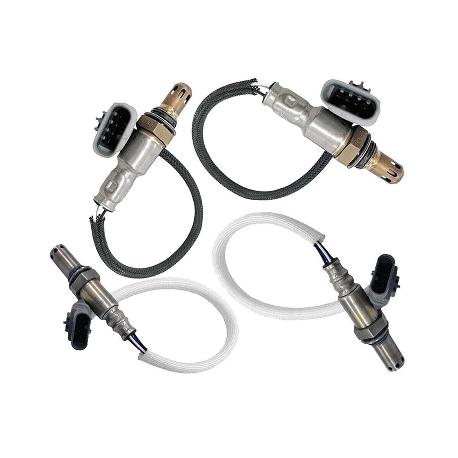 Sauerstoffsensor für Kraftfahrzeuge 4 STÜCKE Sauerstoff O2 Sensor 234-4940 234-4974 /Passend for 2014-2019 GMC Sierra 1500 & Chevy Silverado 1500 2016 Sauerstoffsensor von JXMFKBB