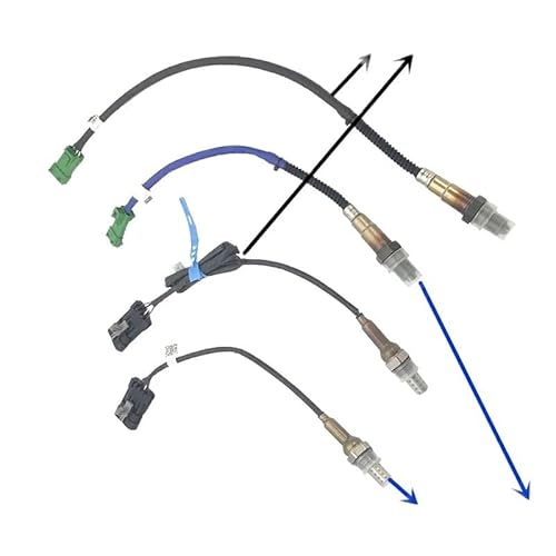 Sauerstoffsensor für Kraftfahrzeuge Auto-Sauerstoffsensor vorne hinten/passend for Geely Emgrand EC7 EC7RV RS Sauerstoffsensor(F1 R1) von JXMFKBB