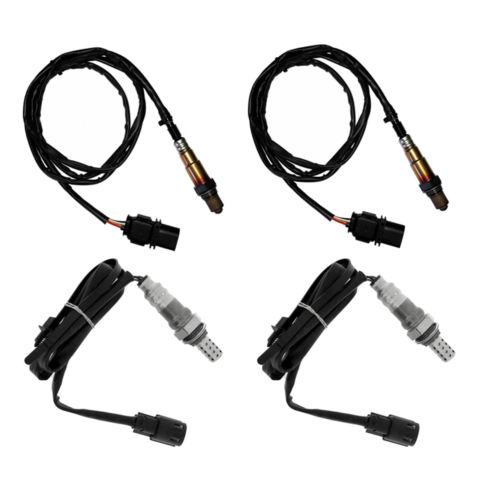 Sauerstoffsensor für Kraftfahrzeuge Satz mit 4 neuen Sauerstoff-O2-Sensoren/passend for 2011–2014 Ford F150 Pickup V8 5,0 l 6,2 l Sauerstoffsensor von JXMFKBB