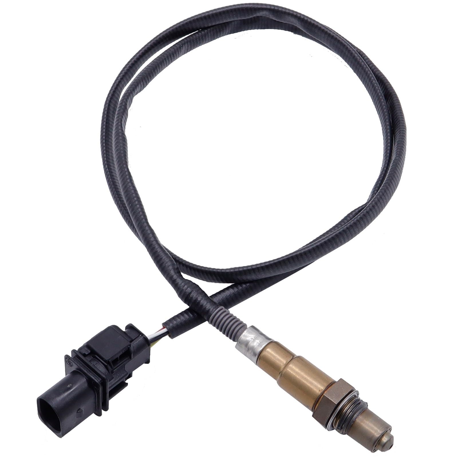 Sauerstoffsensor für Kraftfahrzeuge Sauerstoffsensor Breitband-O2-Sensoren Auto-Luft-Kraftstoff-Verhältnis-Lambdasonde/Passend for VW Skoda Audi LSU LSU 4.9 5-Draht 0258017025 0 258 017 025 Sauersto von JXMFKBB