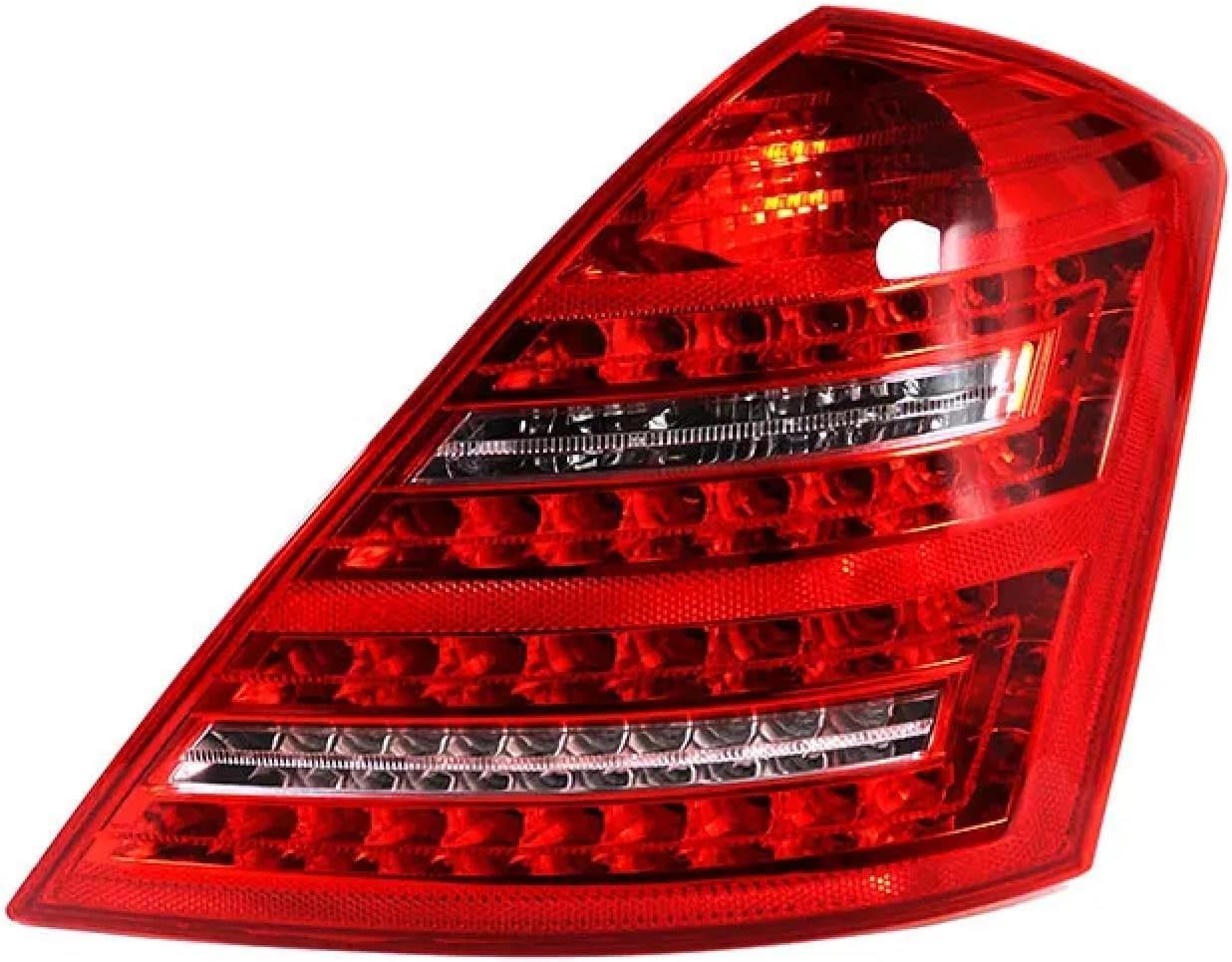 Auto LED Rückleuchten für Mercedes Benz S-Klasse W221 2010-2013, Wasserdicht Multifunktion Rücklicht Kontrollleucht Ersetzt Zubehör,A-Only right von JXTTJ