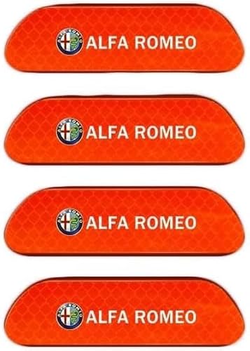 Metall Autoaufkleber für Alfa Rome,Auto Autoaufkleber, Abzeichen Logo Aufkleber Personalisierte Aufkleber Zubehör,B von JXZXC