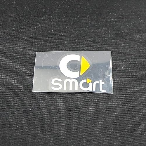 Metall Autoaufkleber für Smart Fortwo,Auto Autoaufkleber, Abzeichen Logo Aufkleber Personalisierte Aufkleber Zubehör von JXZXC