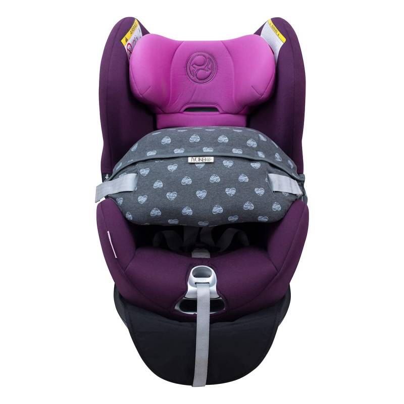 JYOKO Kids Schutzhülle für Zubehör Kompatibel mit Cybex Sirona (BLUE HEART) von JYOKO