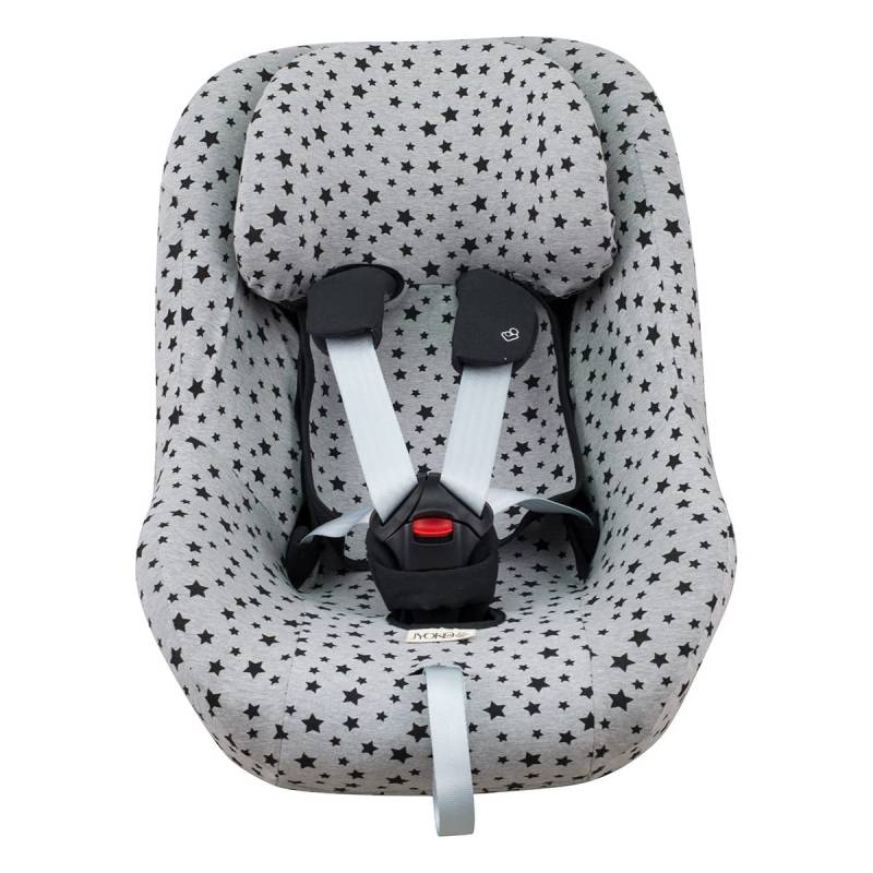 JYOKO Kids Bezug für Autositz kompatibel mit Maxi Cosi (Black Star, Maxi Cosi 2Way Pearl) von JYOKO