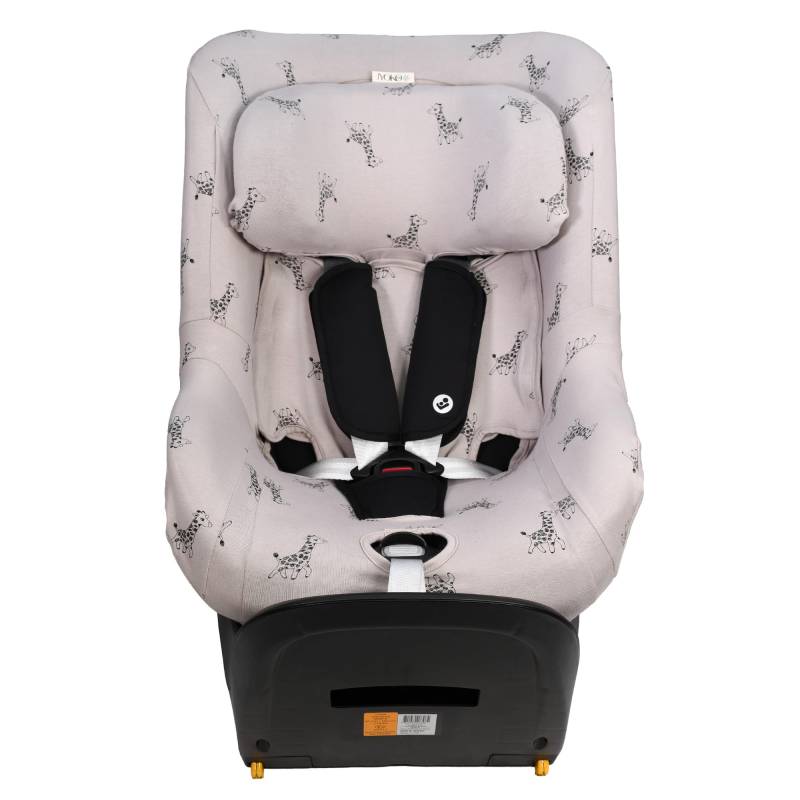 JYOKO Kids Bezug für Autositz kompatibel mit Maxi Cosi (Giraffe, Maxi Cosi Mica Eco I-Size) von JYOKO