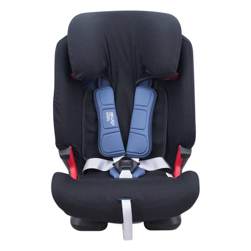 JYOKO Kids Bezug für Autositz kompatibel mit Romer Advansafix, Evolva IV M, aus Baumwolle (Black Series, ADVANSAFIX IV-M-R) von JYOKO