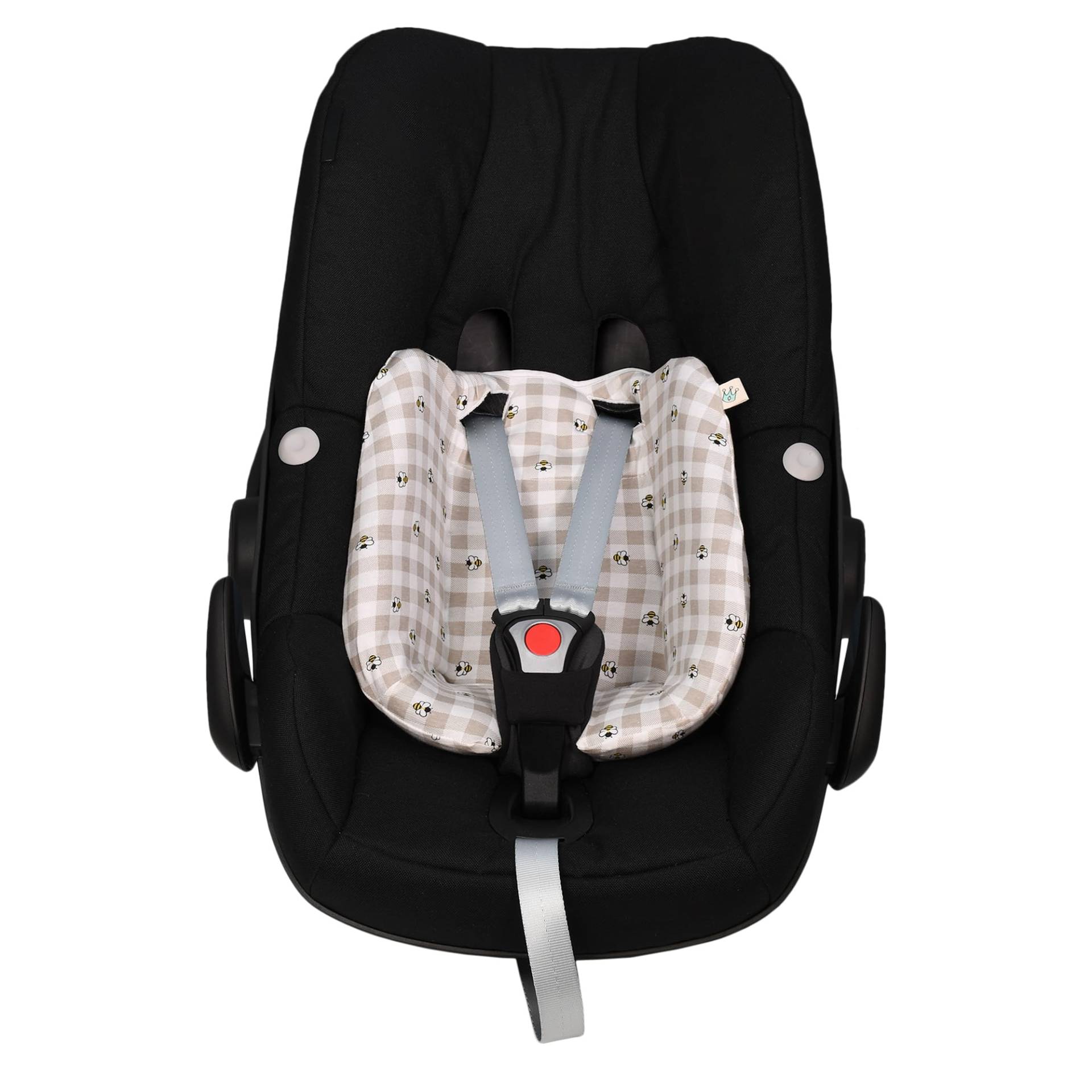 JYOKO Kids Bezug für Sitzverkleinerer kompatibel mit Maxi Cosi Pebble (Picnic Vichy, Maxi Cosi Pebble Pro I-Size) von JYOKO