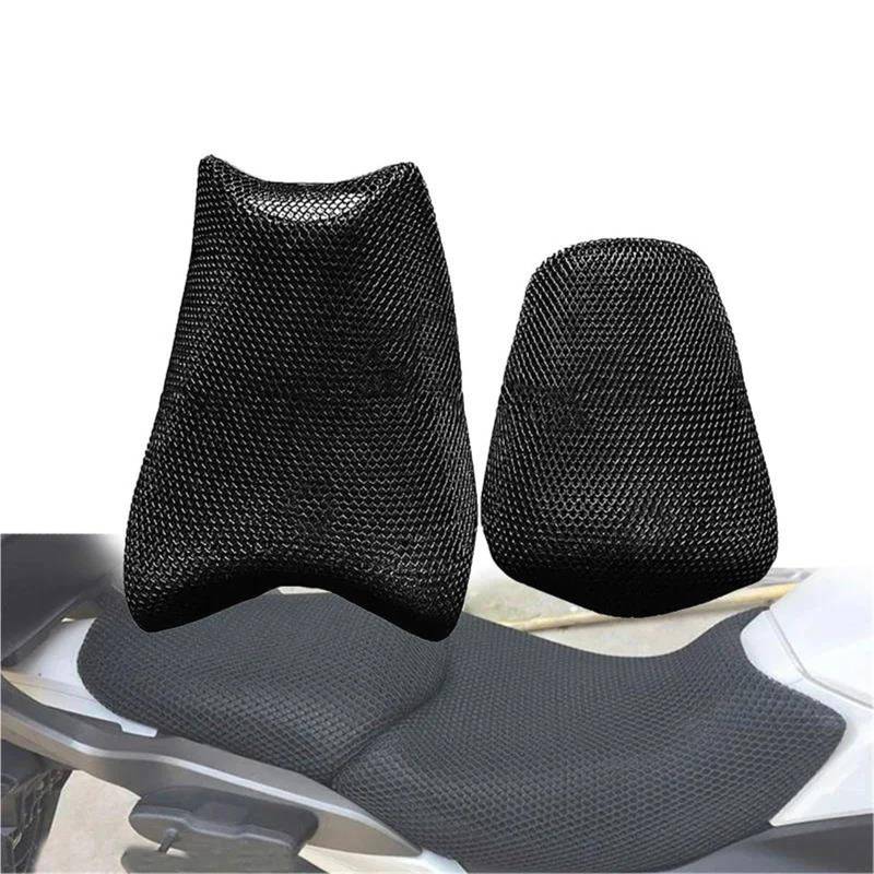 JYTWEGEV 3D Mesh Sitzbezug Motorrad Anti-Rutsch Stoff Kissen Sitzbezug NC 750X 700X NC 750 X NC750X NC700X NC700XD NC700S von JYTWEGEV