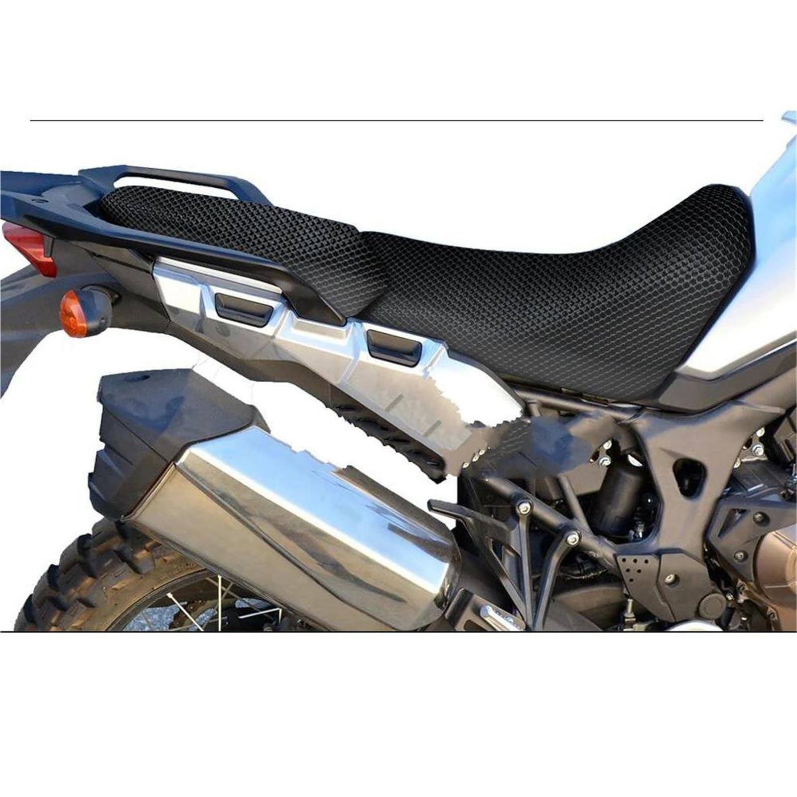 JYTWEGEV CRF1000L Africa Twin Adventure Motorrad Schutzkissen Sitzbezug Nylon Stoff Sattelsitzbezug Zubehör von JYTWEGEV