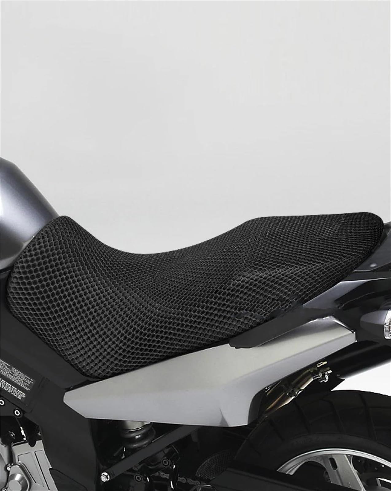 JYTWEGEV Motorrad Sitzkissen 3D Mesh Protector Isolierung Kissen Abdeckung Für Suzuki V-Strom DL1000 V-Strom DL650 V-Strom DL250(DL250) von JYTWEGEV