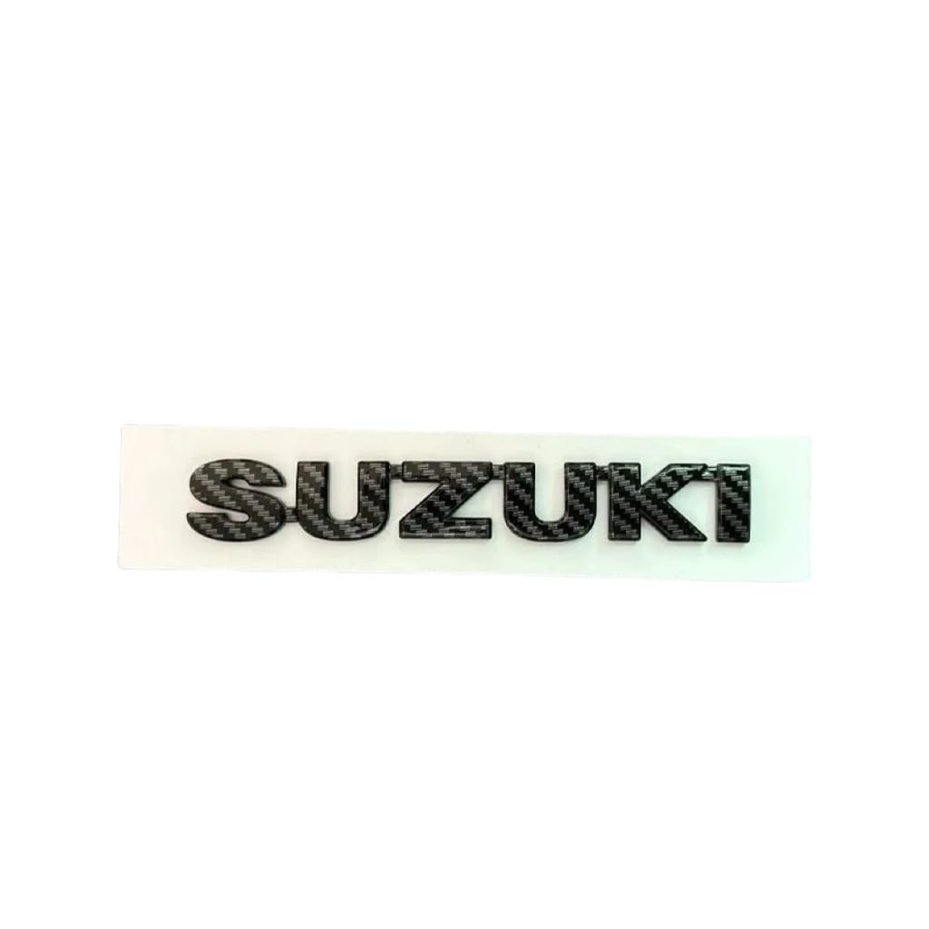 Auto Emblem für Suzuki SX4 S-Cross 2018, Buchstaben Aufkleber Letters Logo Emblem Abzeichen Trunk Lid Emblem Side Fender-Aufkleber Tuning Modifikation Dekoration Zubehör von JYWLKQ