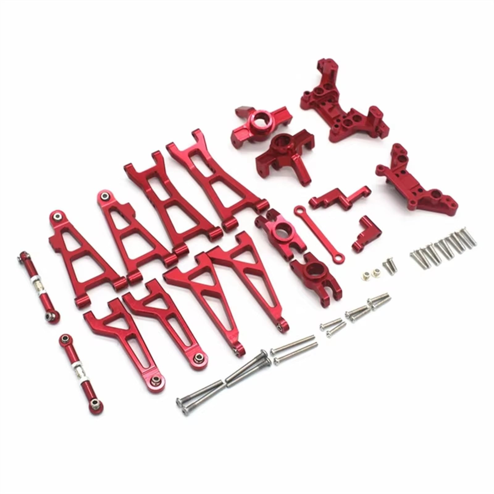 JYYTERD RC Auto Upgrade-Teile Kompatibel Mit HBX 16889 16889a 16890 16890A SG1601 SG1602 1/16 RC -Auto -Upgrades Teile Kit Metall Suspension Arm Lenkblock Set von JYYTERD