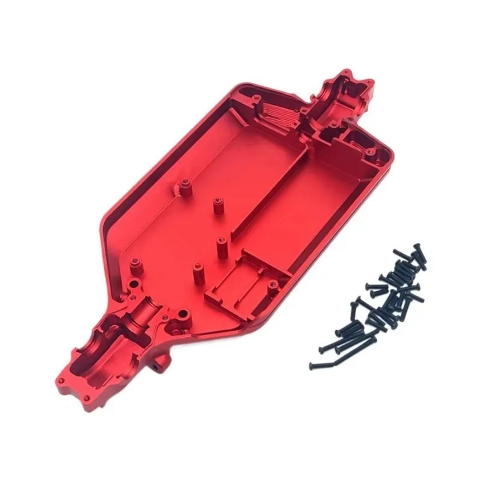 JYYTERD RC Auto Upgrade-Teile Kompatibel Mit SCY Für Für JJRC C8805 1/16 Rc Modell Crawler Auto LKW Für Buggy Metall Upgrade Für Chassis Teile(Red) von JYYTERD