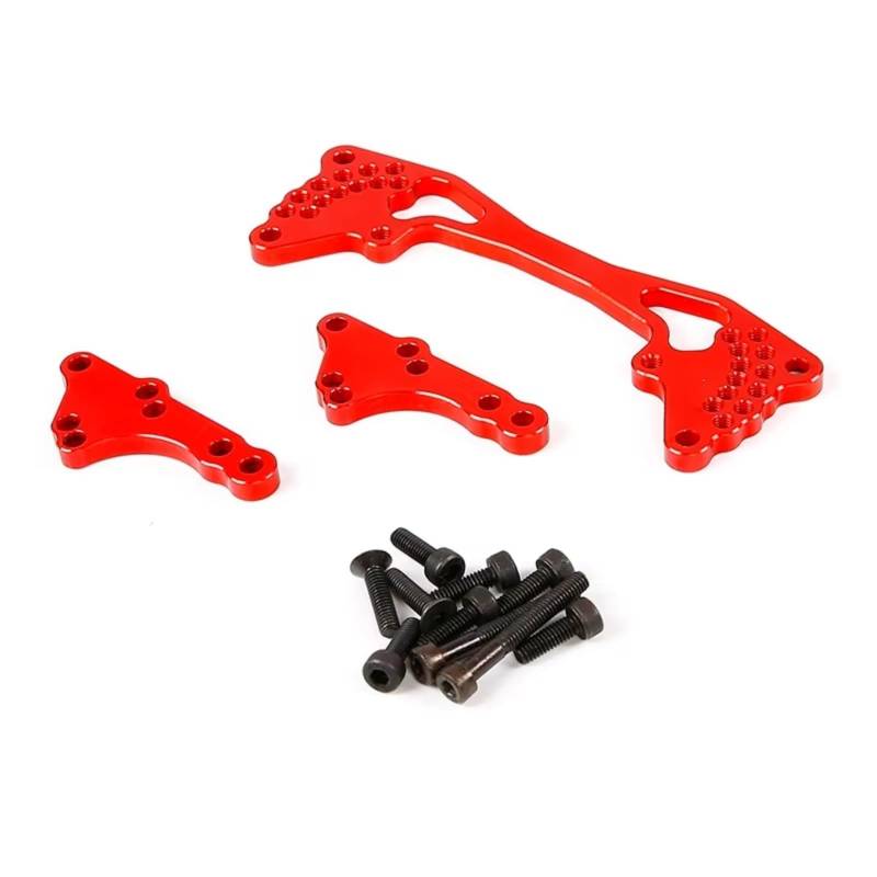 JYYTERD RC Teile Compatible with HPI for Rovan for KM for Baja 5B 5SC 5T 1/5 RC Car Parts Metal Adjustable Angle Rear Shock Beam von JYYTERD