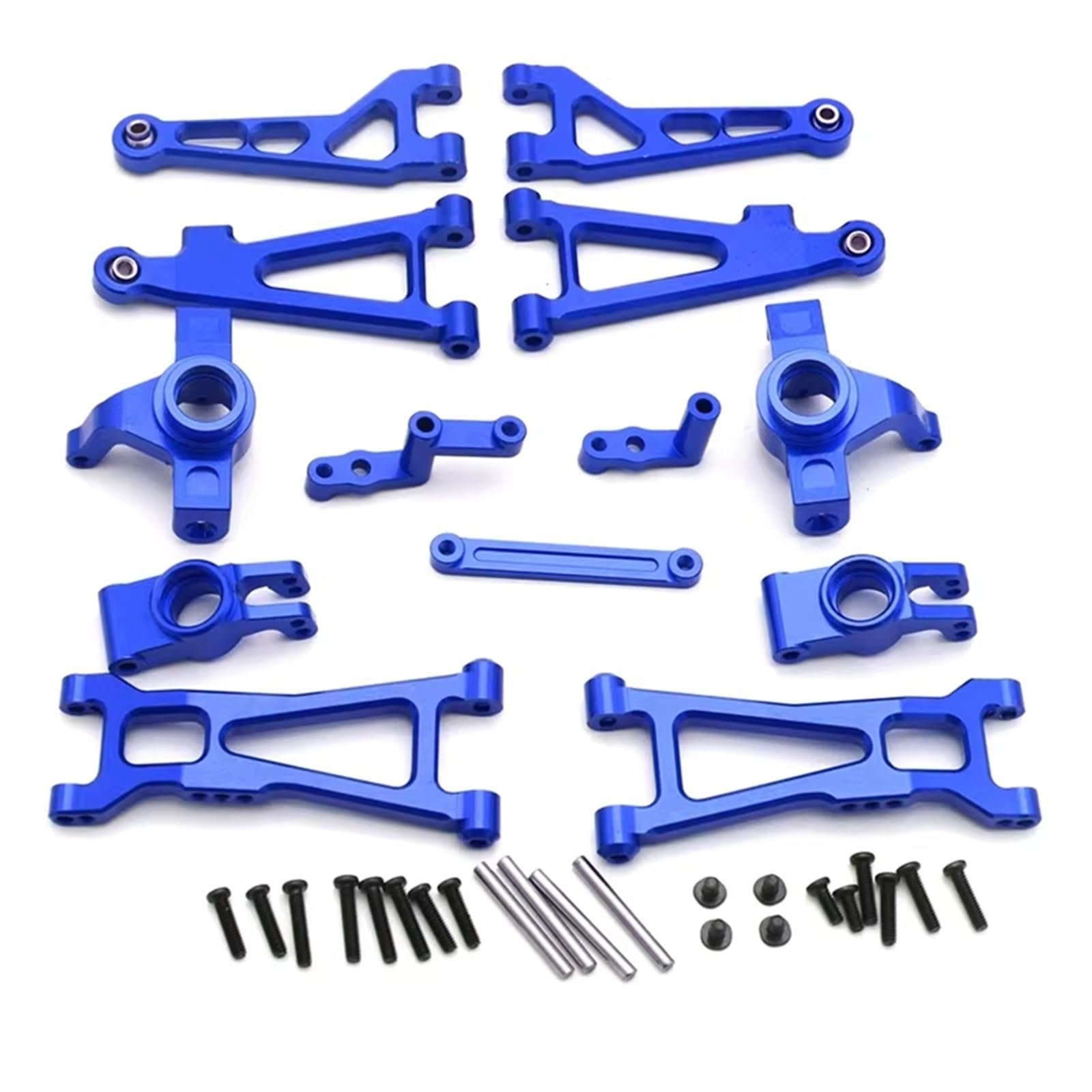 JYYTERD RC Teile Kompatibel Mit MJX H16 16207 16208 16209 1/16 RC Auto-Upgrade-Teile Ersatzzubehör Querlenker-Lenkblock-Set von JYYTERD