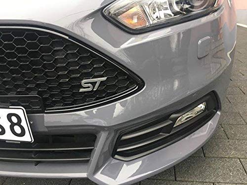 Focus ST MK3 Gel-Embleme Inlay Front+Heck freie Farbwahl (Slategrau) von Jackplott