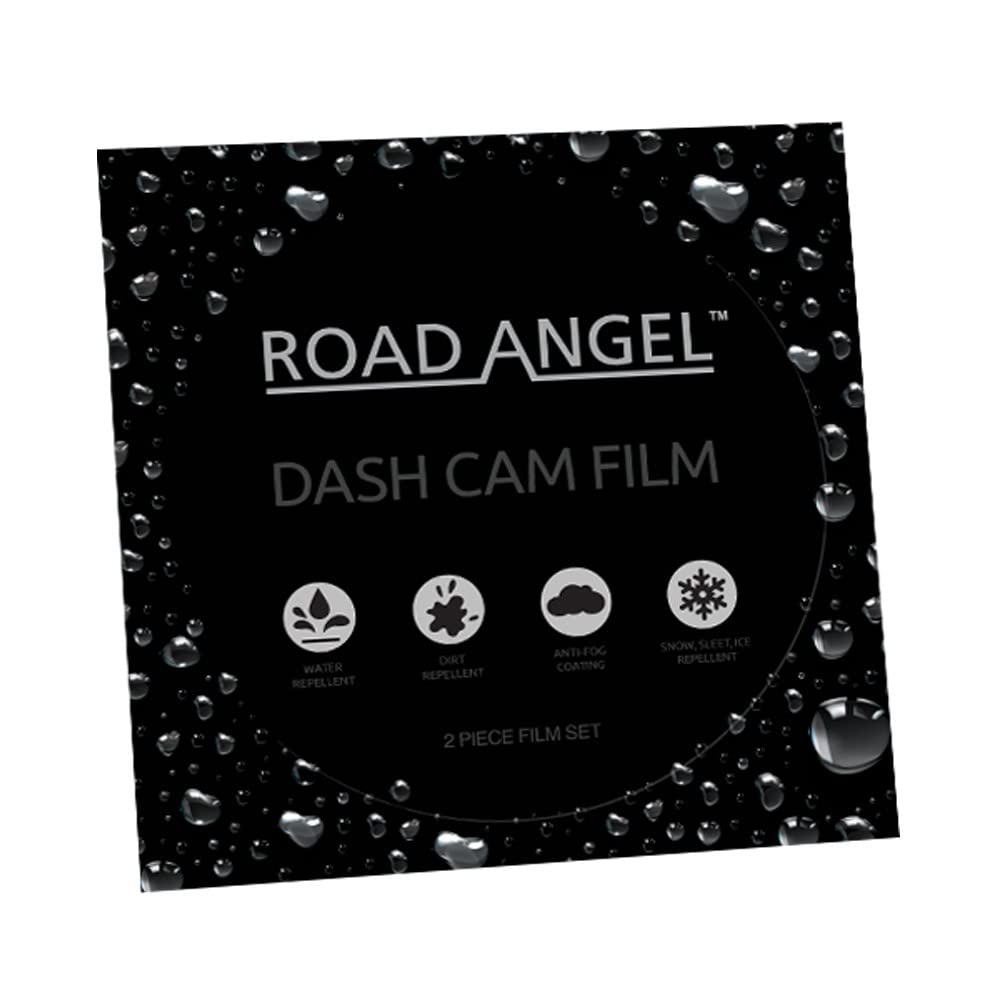 Aura – Road Angel RA9200 Nano-Tec-Folie, Schutz für alle HD-Dashcams von Aura, einfache Anwendung, nach Anbringung unsichtbar, abweisend gegenüber Wasser, Staub, Nebel und Eis von Road Angel