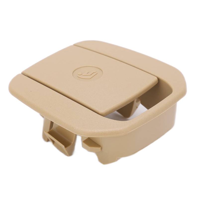 Jadeshay Isofix-Abdeckung Für Kindersitzverankerung Hinten, ISOFix-Schlitz-Trimmknopf Für Rücksitz, Ersatz Für 1er(Beige) von Jadeshay