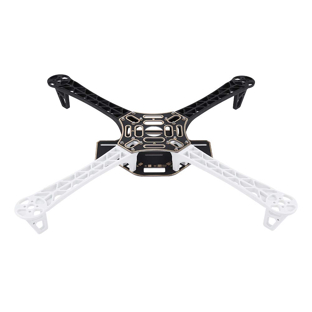 Quadcopter Frame, 17.7inch Quadcopter FPV Flugzeug Drone Frame Kit RC Zubehör Integrierte Platine für F450 von Jadpes