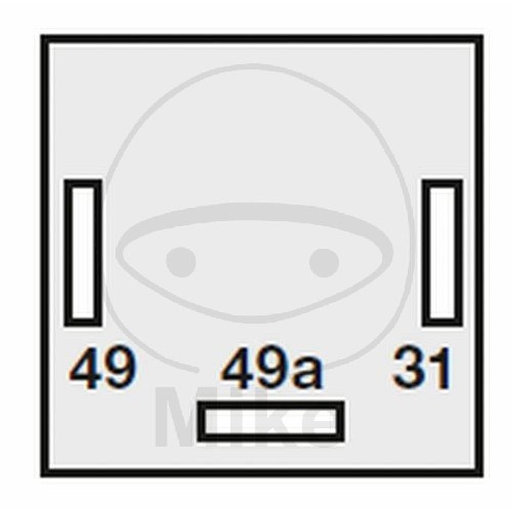 JAEGER 52410001 Blinkgeber Europäisches Steckbild von Jaeger