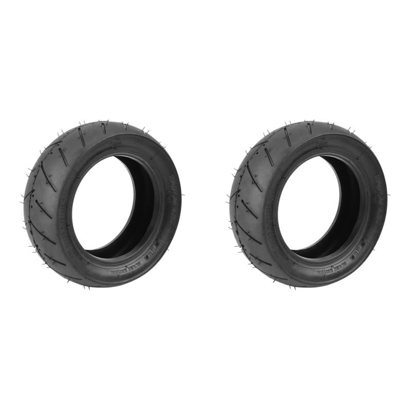 Janasiba 2X 110/50-6.5 Schlauchlos Reifen 11 Vakuum Verdickung Reifen für 47Cc, 49Cc Pocket Motorrad Dirt Pit Motorrad MTA1 MTA2 Zubehör von Janasiba