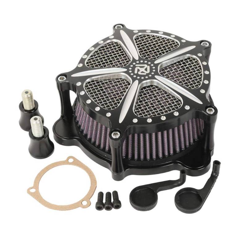 Motorrad geändert einzigartige Luftfilter Luftfilter für Harley Dyna Softail Fatboy Road King Electra Glide Touring von JaneShop