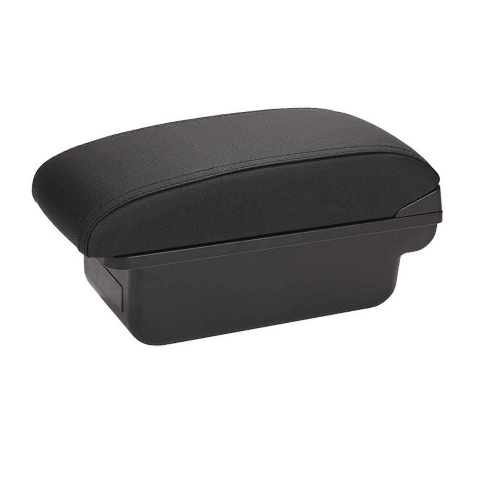 Armlehne Auto,Mittelarmlehne Passend for Renault Armlehne for Renault Duster Auto Armlehne Box Center Storage Box Auto Zubehör Innen(C2 Black line NO USB) von Janmobrian