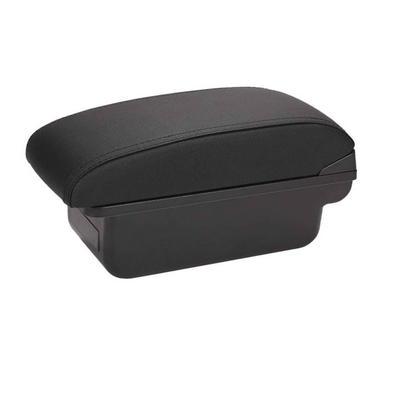 Armlehne Auto,Mittelarmlehne Passend for Renault Armlehne for Renault Duster Auto Armlehne Box Center Storage Box Auto Zubehör Innen(C2 Black line NO USB) von Janmobrian