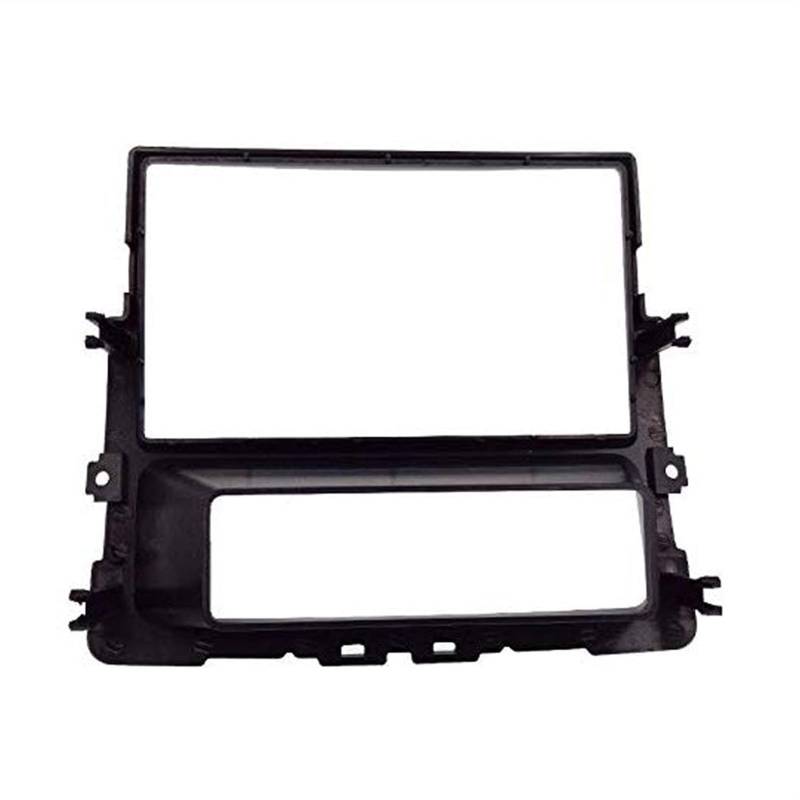 Radioblende,Doppel Din Einbaurahmen Double DIN CAR Radio Fascia Facia Frame Panel Dash Mount Kit Gesichtsplatte Trim(178x102mm) von Janmobrian